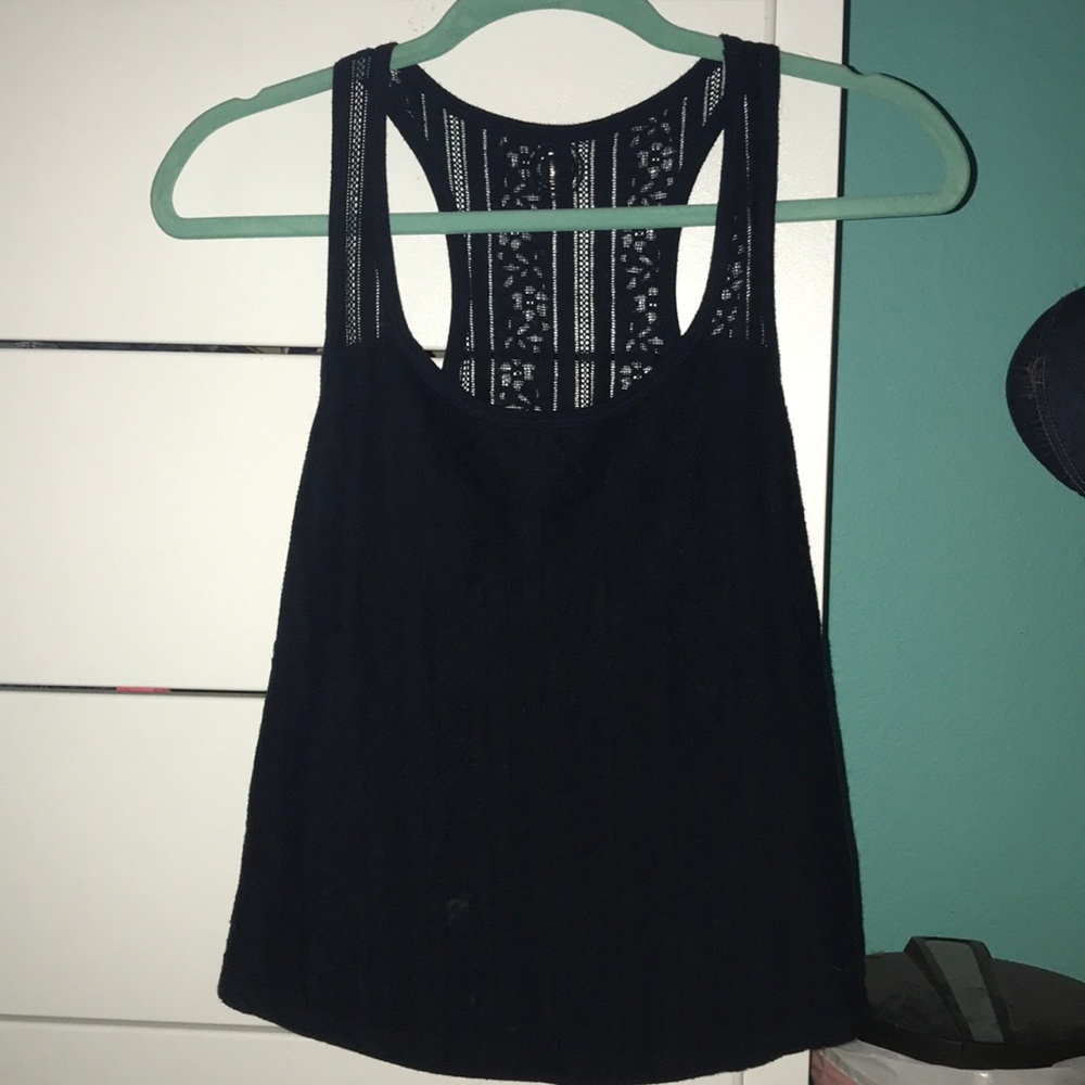 Navy Hollister tank top